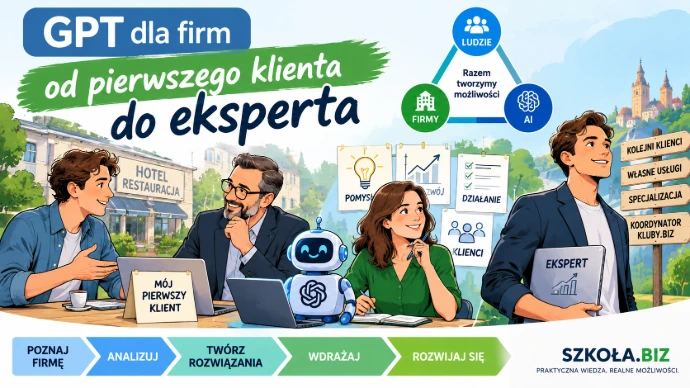 GPT – od pierwszego klienta do eksperta